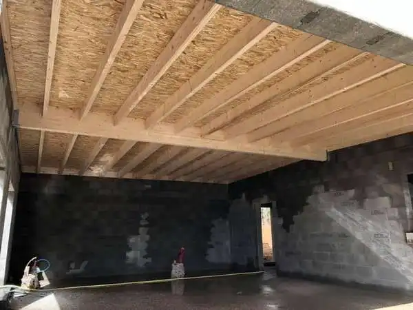 Construction de charpente bois à Pouzauges par la menuiserie Djimmy Vaillant