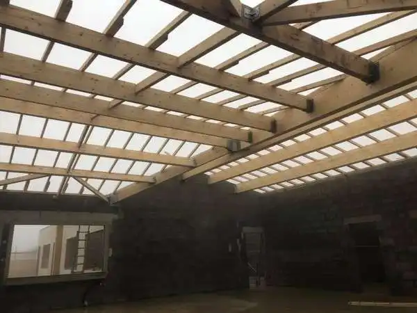 Construction de charpente bois à Pouzauges par la menuiserie Djimmy Vaillant