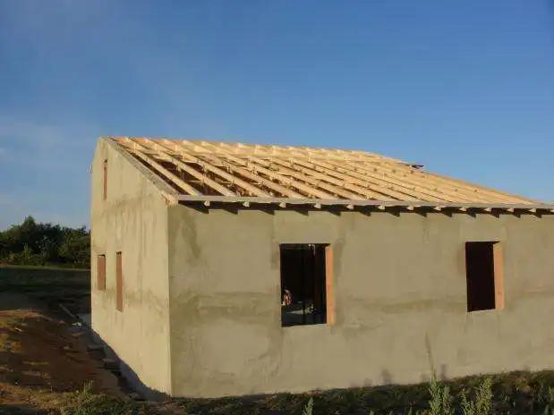 Construction de charpente bois à Pouzauges par la menuiserie Djimmy Vaillant